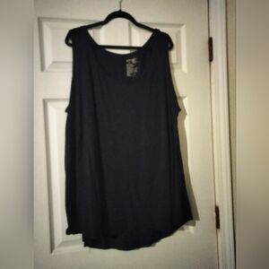 Terra & Sky, Swing Tank Top, 3X, Navy